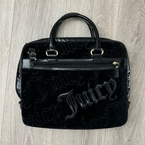 Black Juicy Couture Laptop Bag